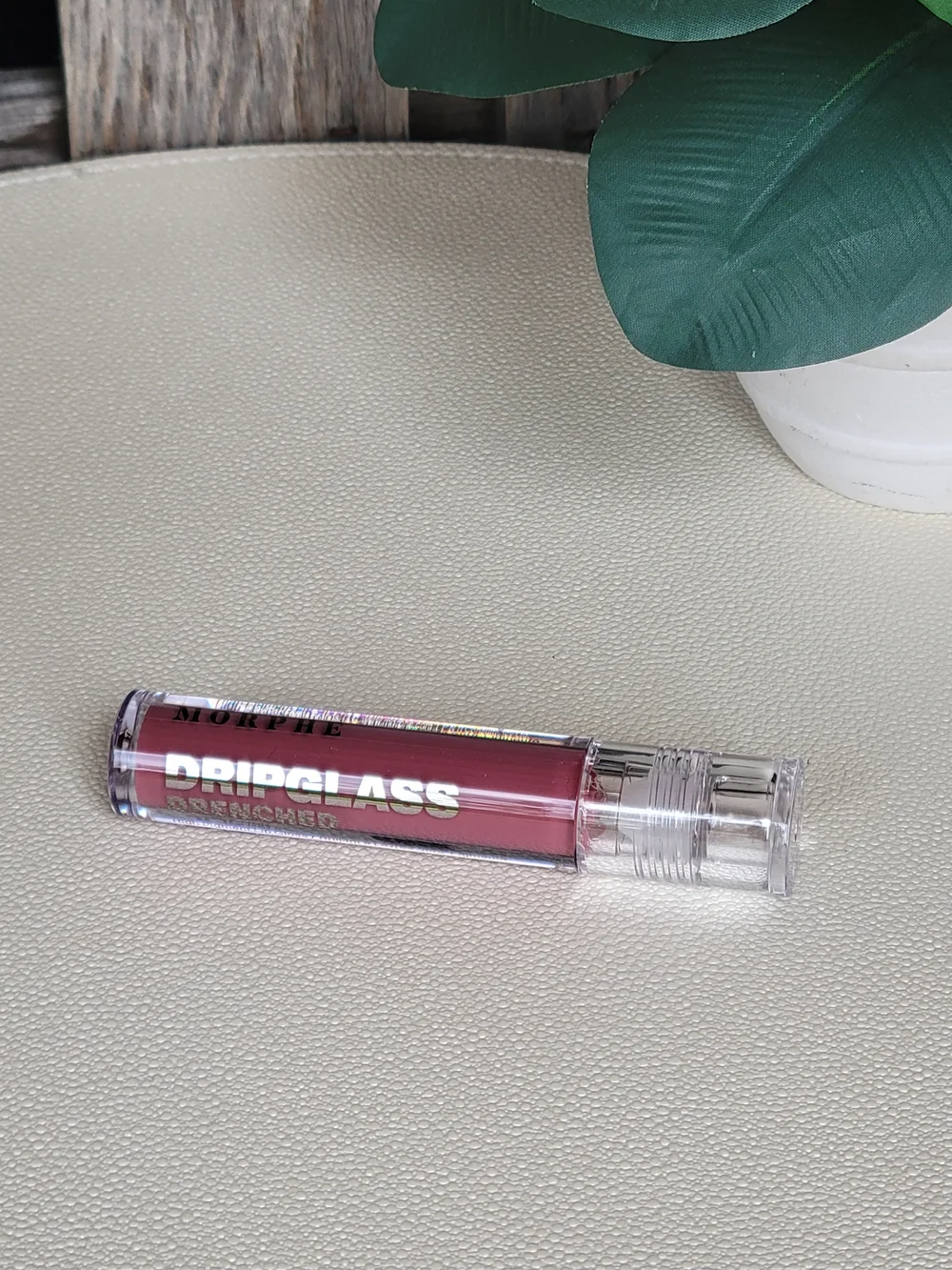 Morphe Dripglass Lip Gloss - Dusty Mauve Shine